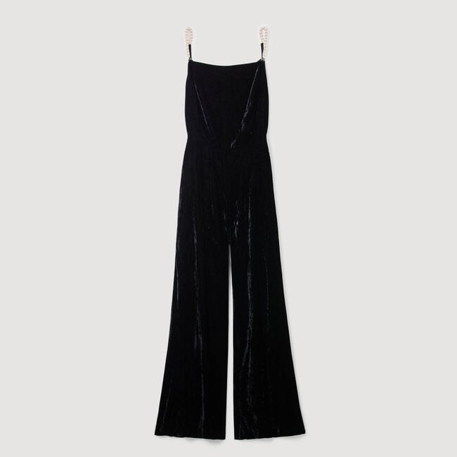 Velvet jumpsuit