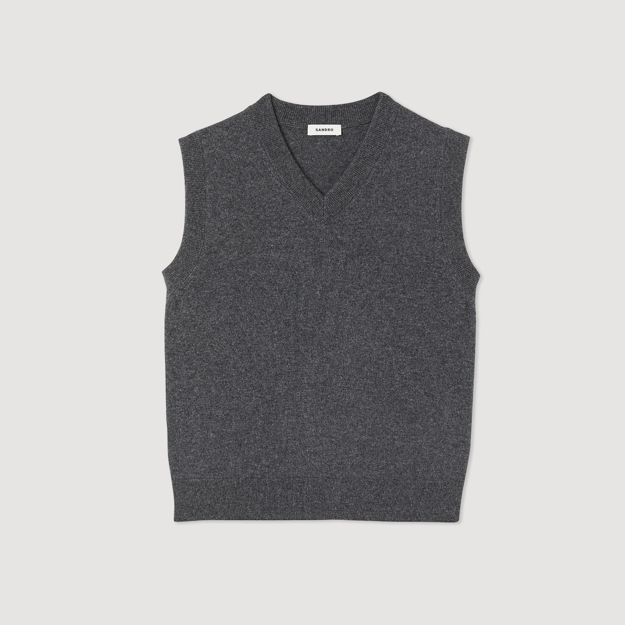 Wool and cashmere sweater
