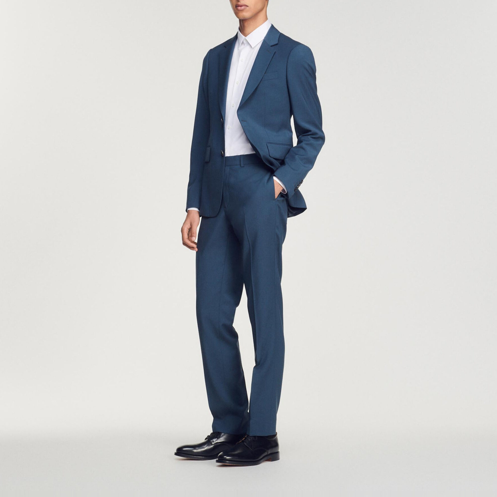 Classic cut suit trousers