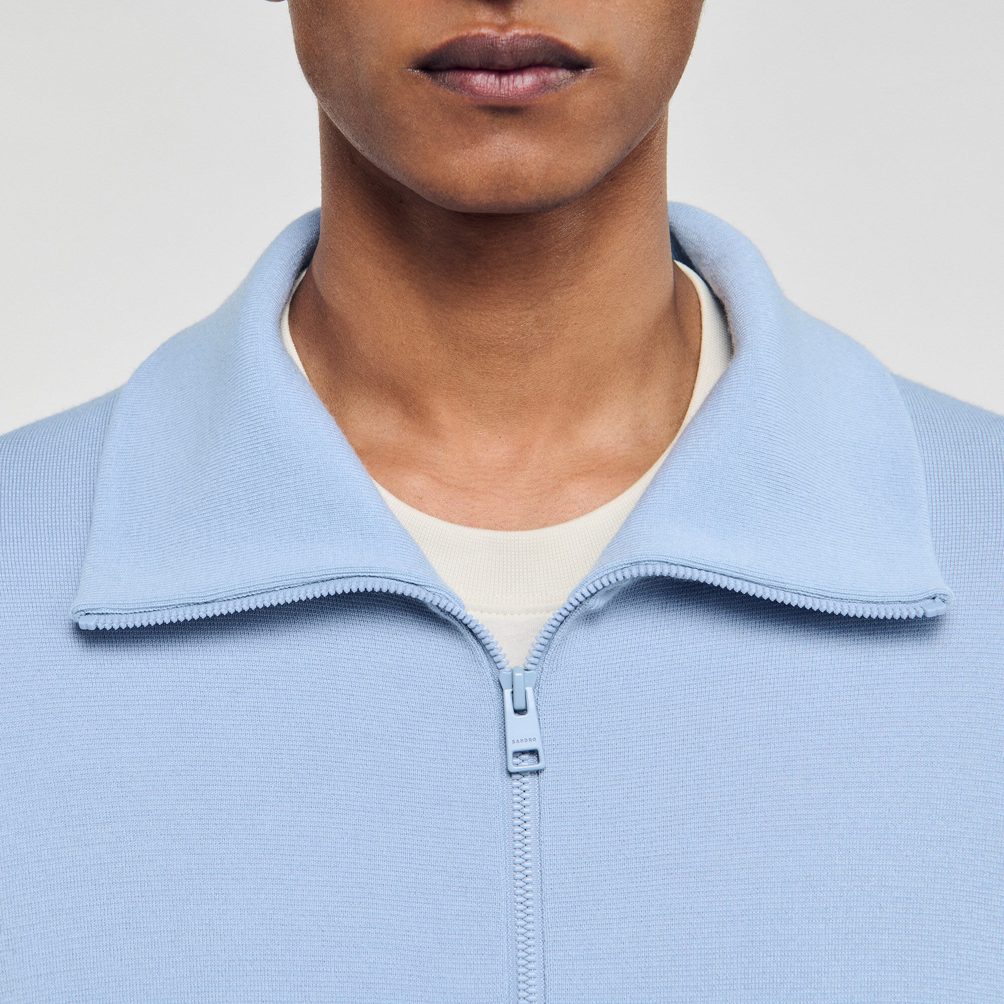 Wool trucker jumper
