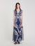 Bandana-print maxi dress