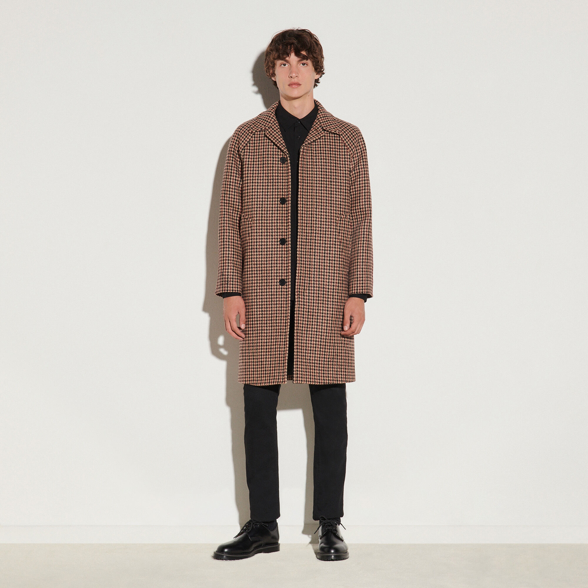 Herringbone coat