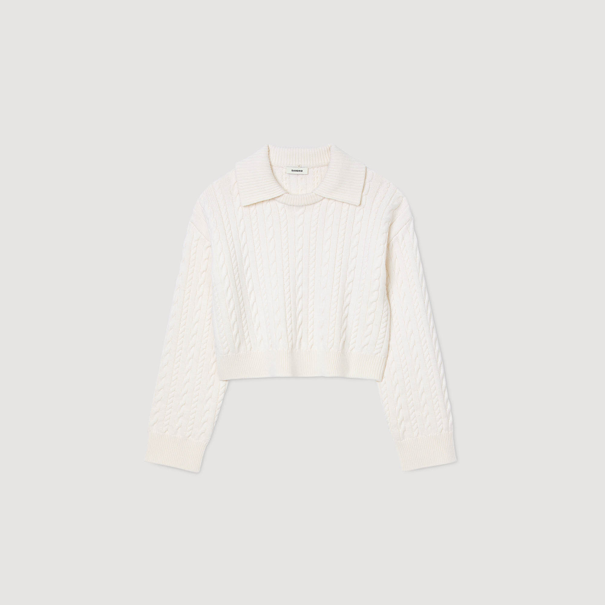 Sailor-neck jumper