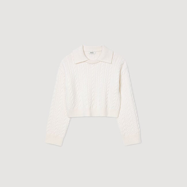 Sailor-neck jumper
