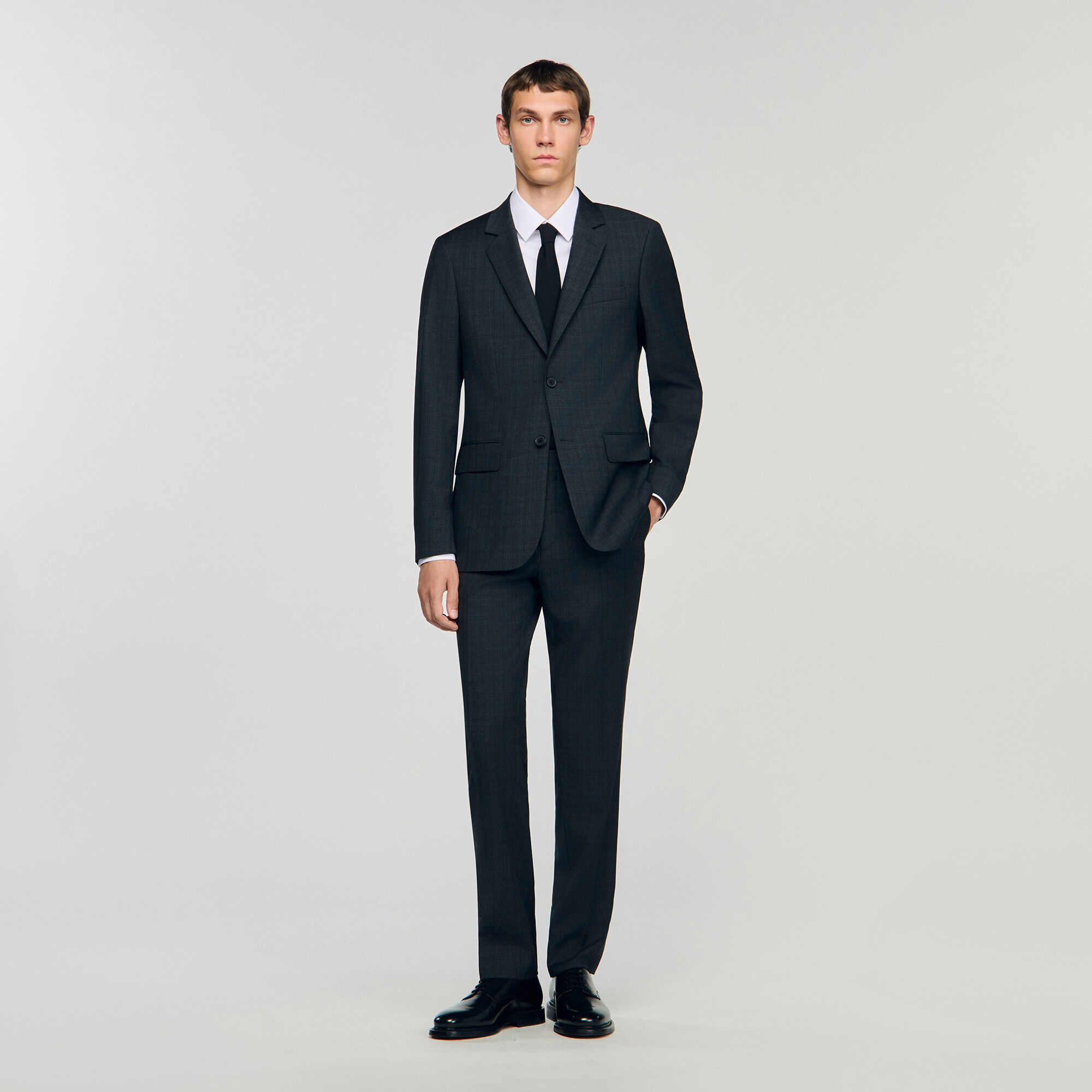 Wool suit jacket