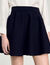 Short knit skirt