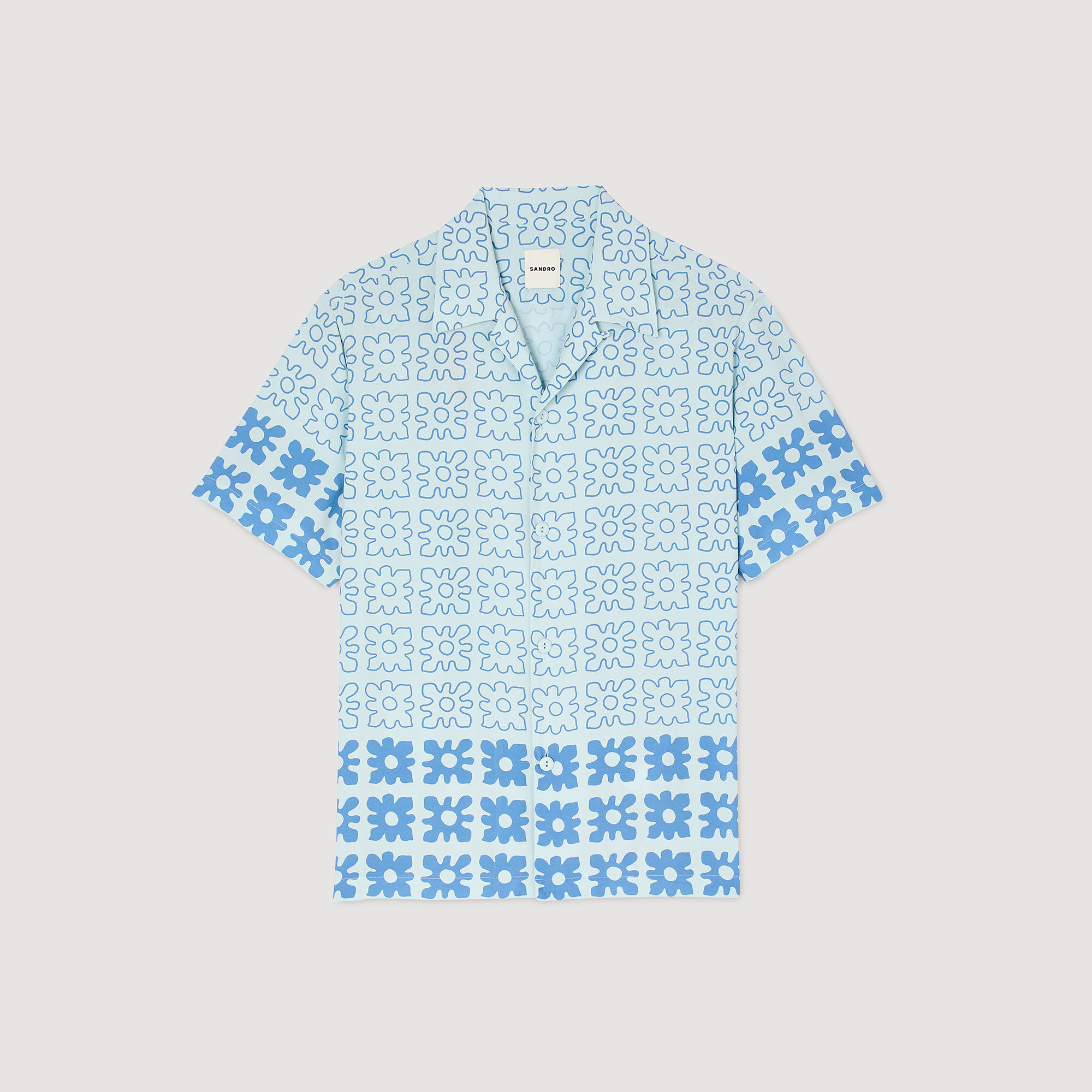 Floral motif shirt