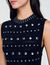 Knit maxi dress with studs