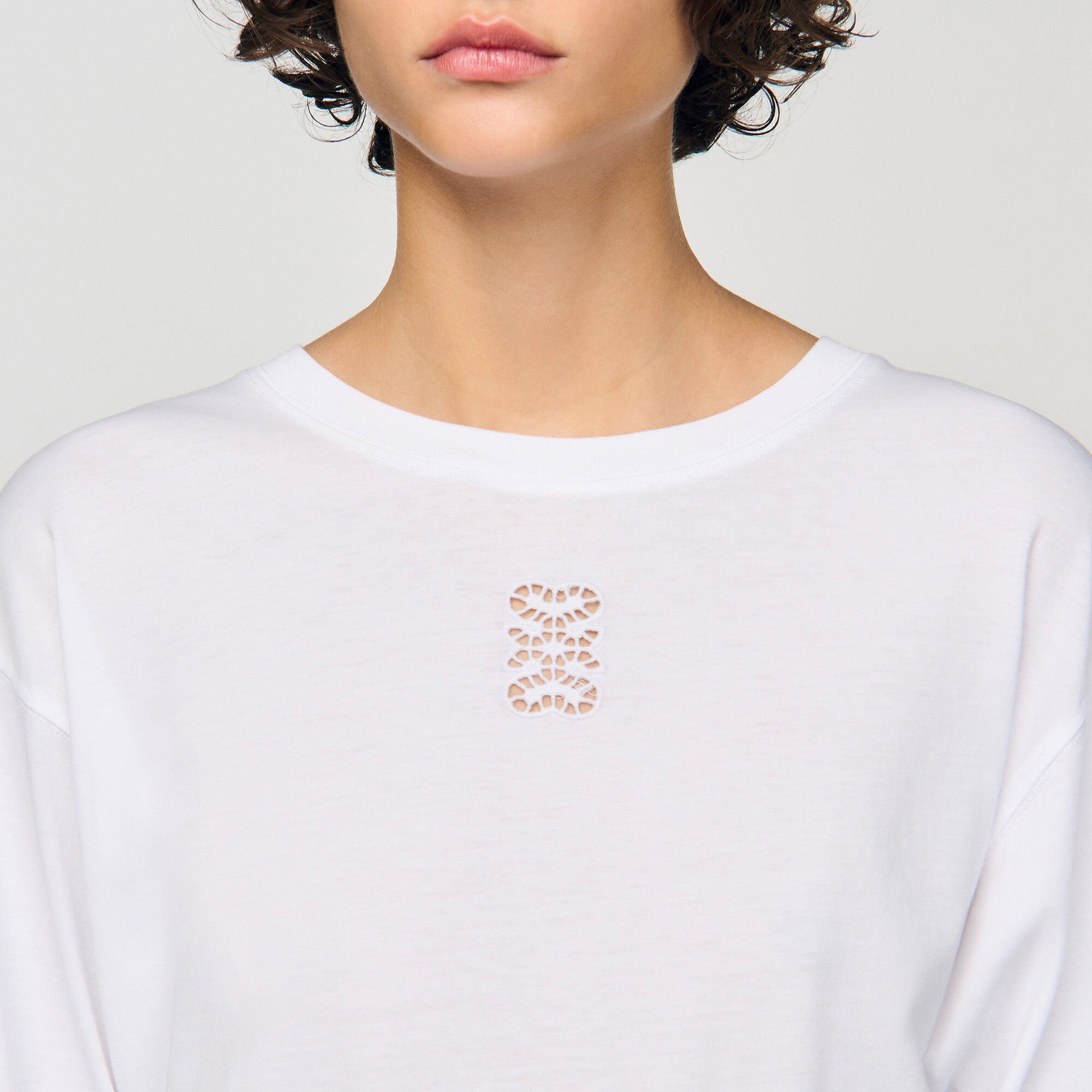 T-shirt with embroidery