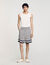 Square Cross floaty Bermuda shorts
