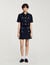 Short pleated skirt