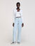 Faded wide-leg jeans