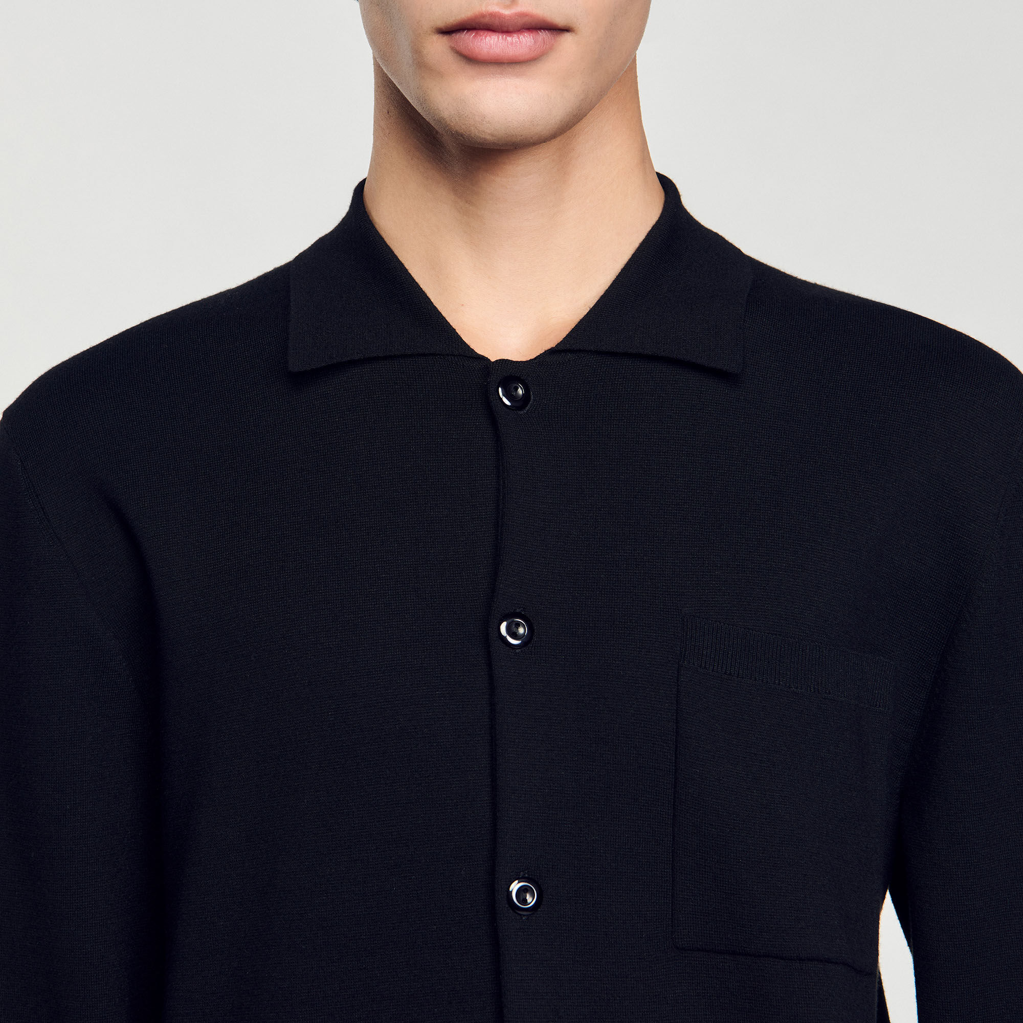 Button-down cardigan