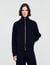 Standing collar strass cardigan - Women | Sandro