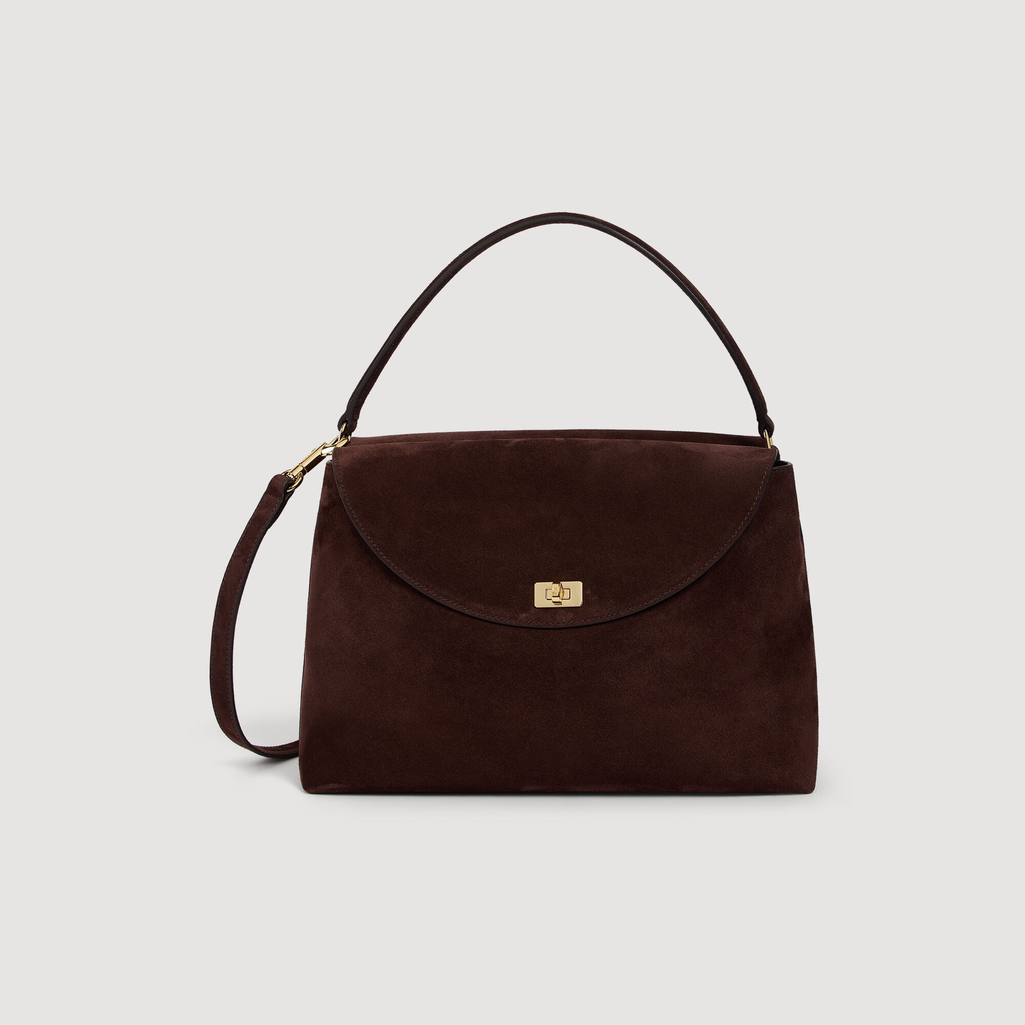 Suede bag