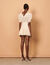 Cropped broderie anglaise shirt