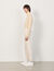 Cotton carrot-fit trousers