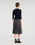 2-in-1 mixed wool jumper