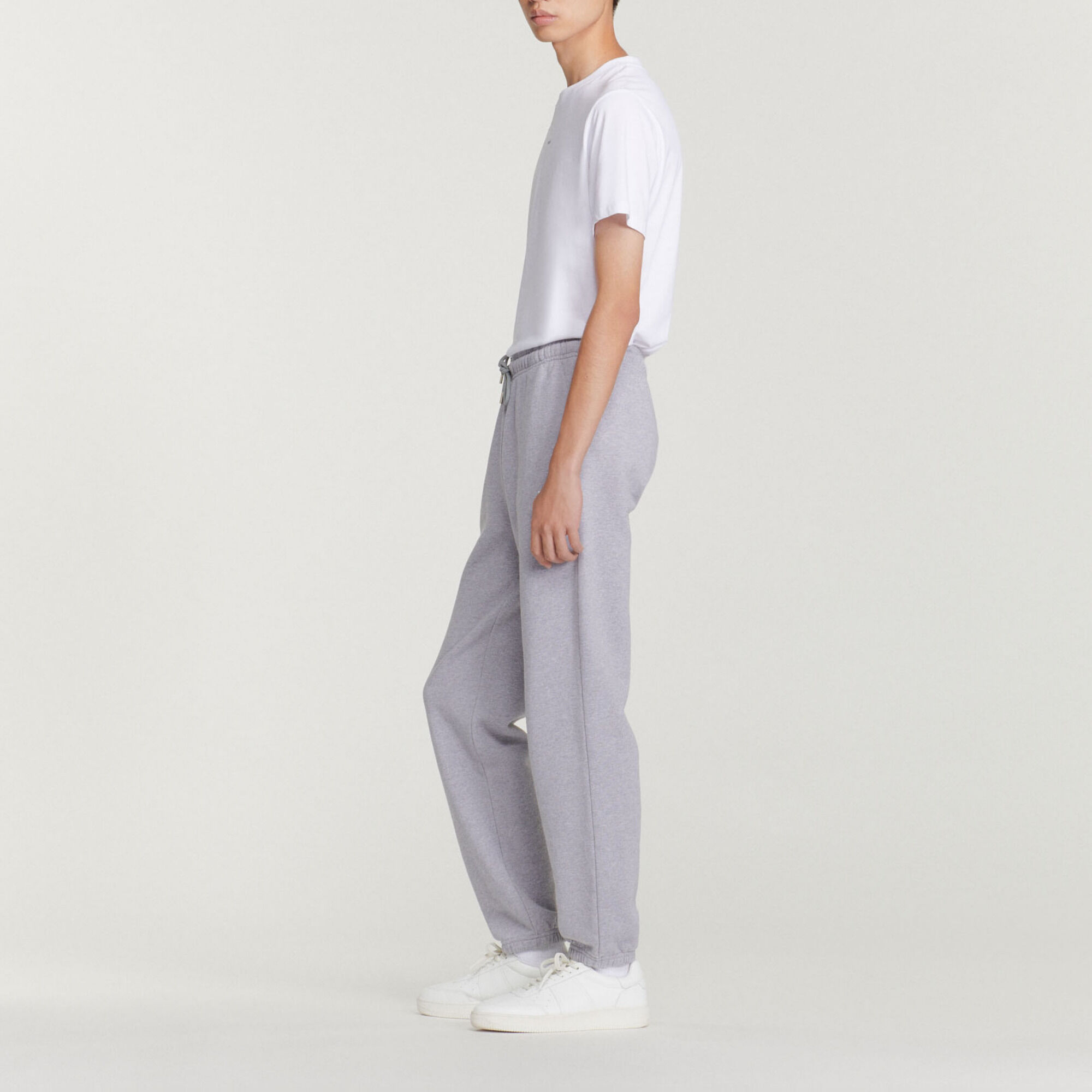 Joggers with Sandro embroidery