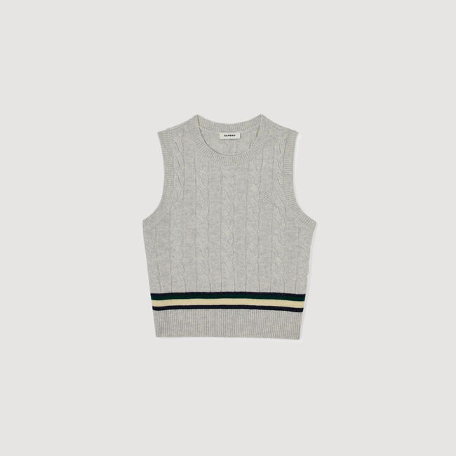 Sleeveless short jumper