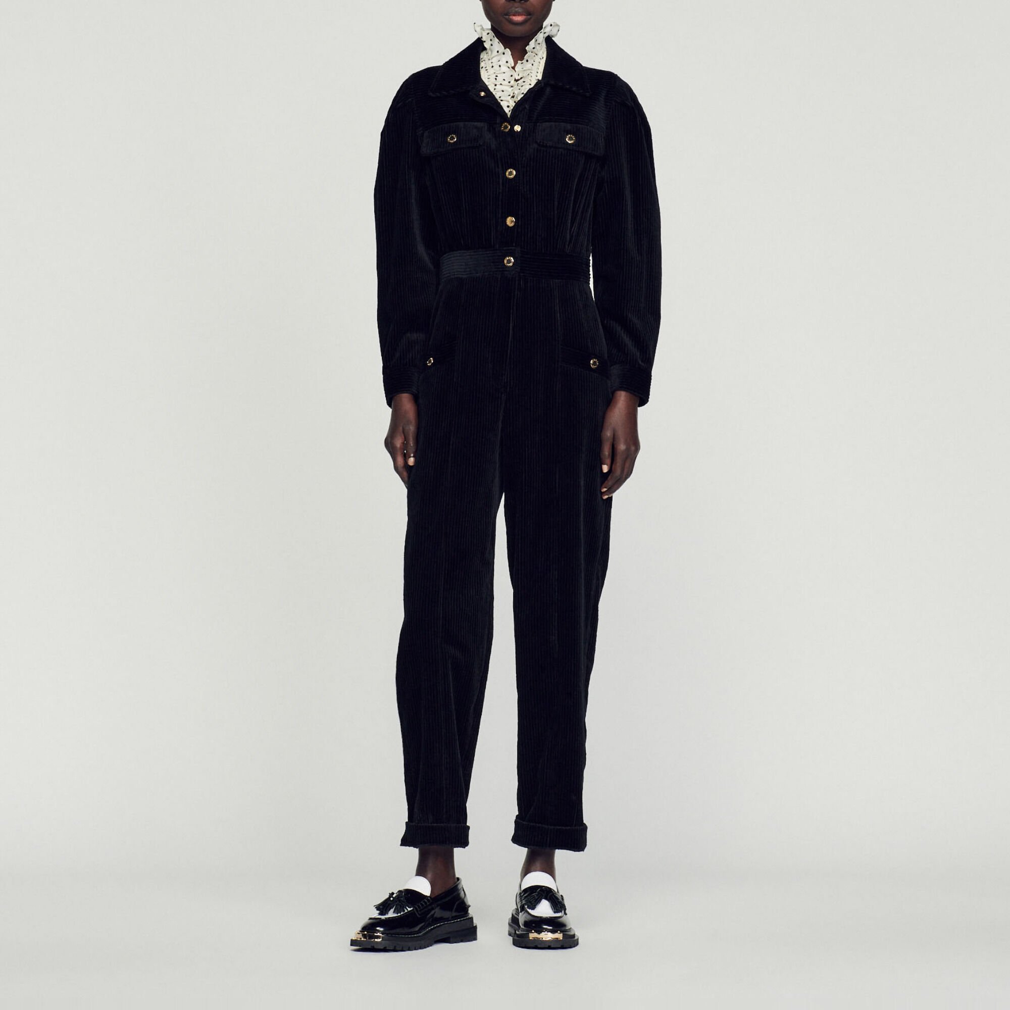 Corduroy jumpsuit