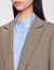 Checked tailored jacket