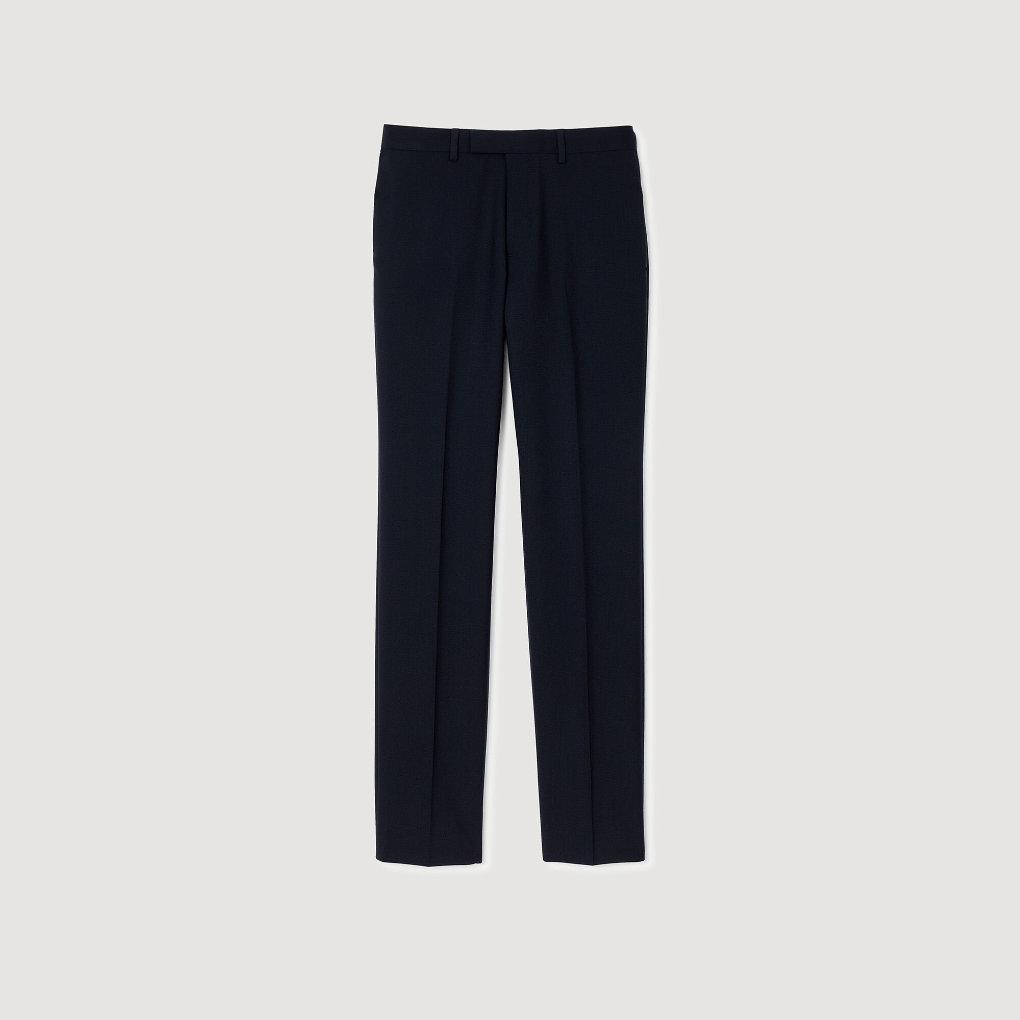 Wool suit trousers