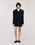 Crossed tailored jacket