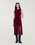 Velvet knit dress