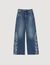Flared flame jeans