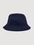 Cotton bucket hat with patch