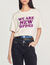 Cropped We Are The New Hippies T-shirt