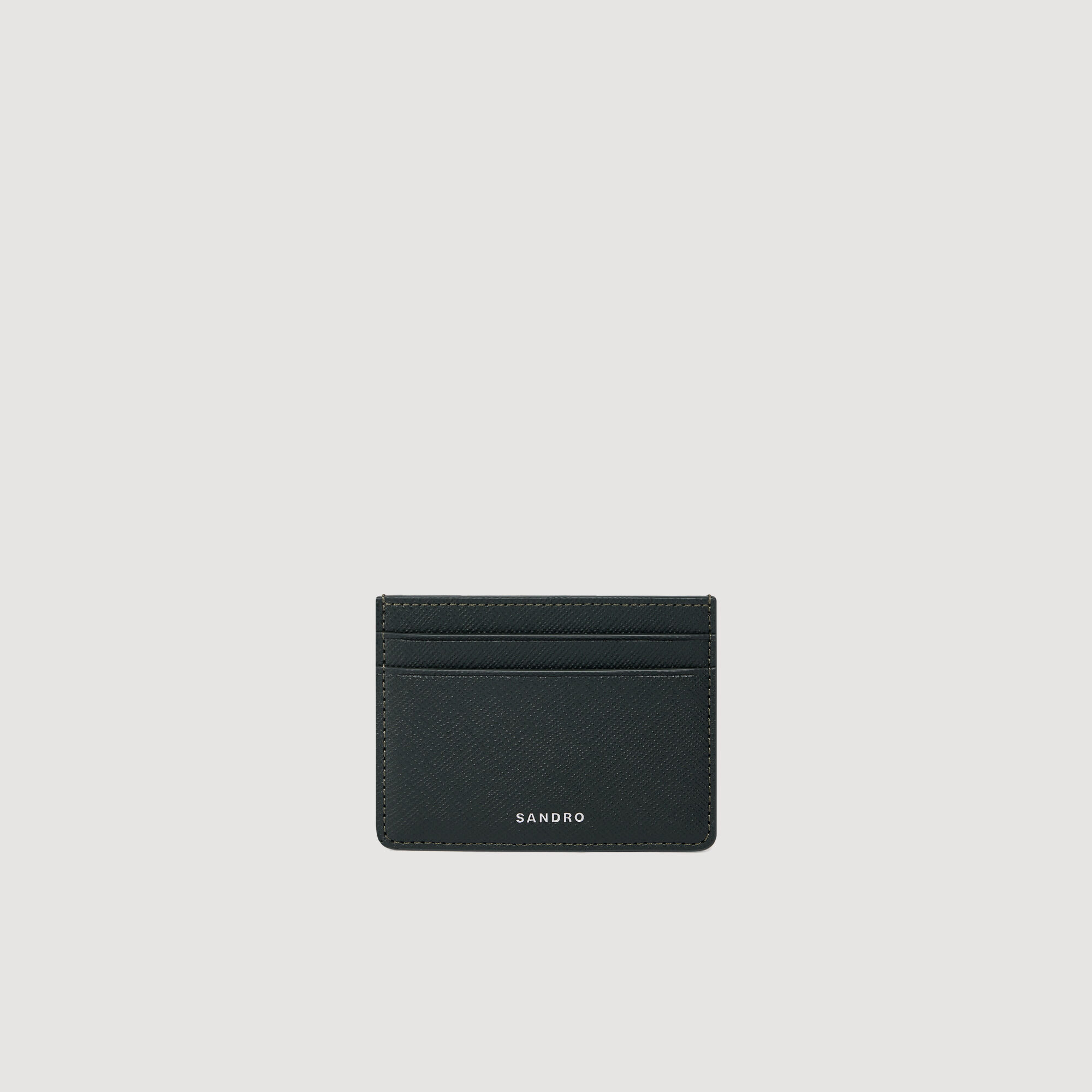 Reconstituted leather card holder