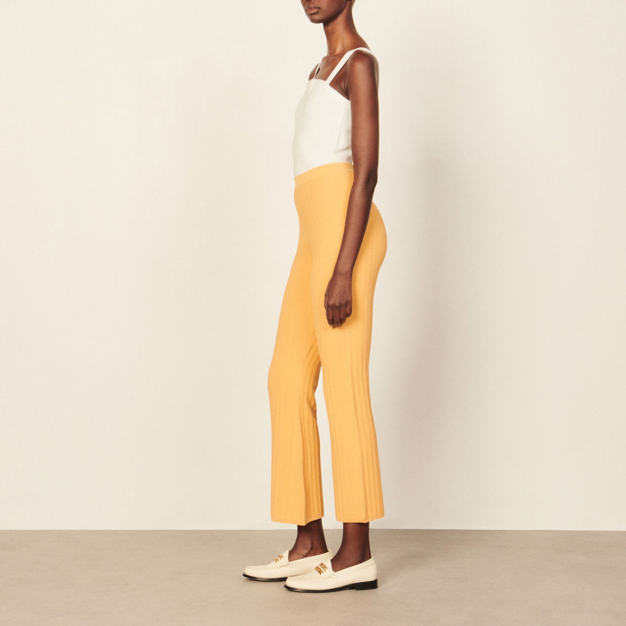 Knit trousers