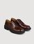 Patent leather derbies