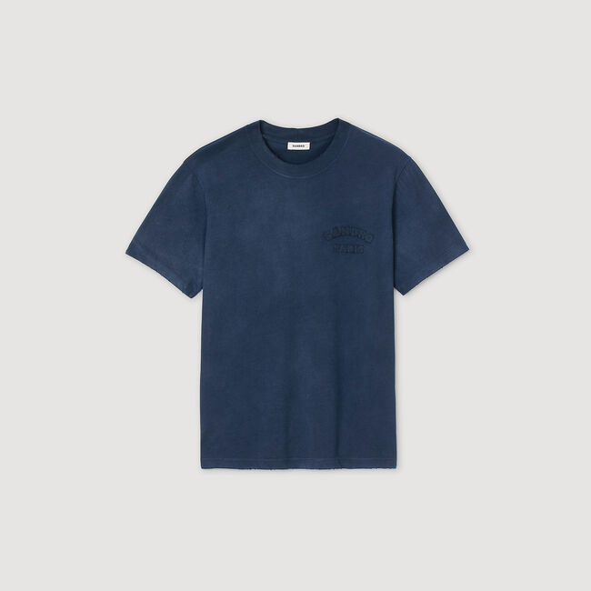 Worn-effect T-shirt