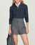 Checked shorts