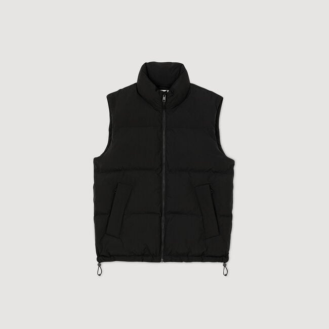 Sleeveless technical puffer