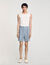 Creased shorts