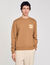 Sweatshirt with flower patch