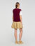 Two-tone wool and cashmere jumper
