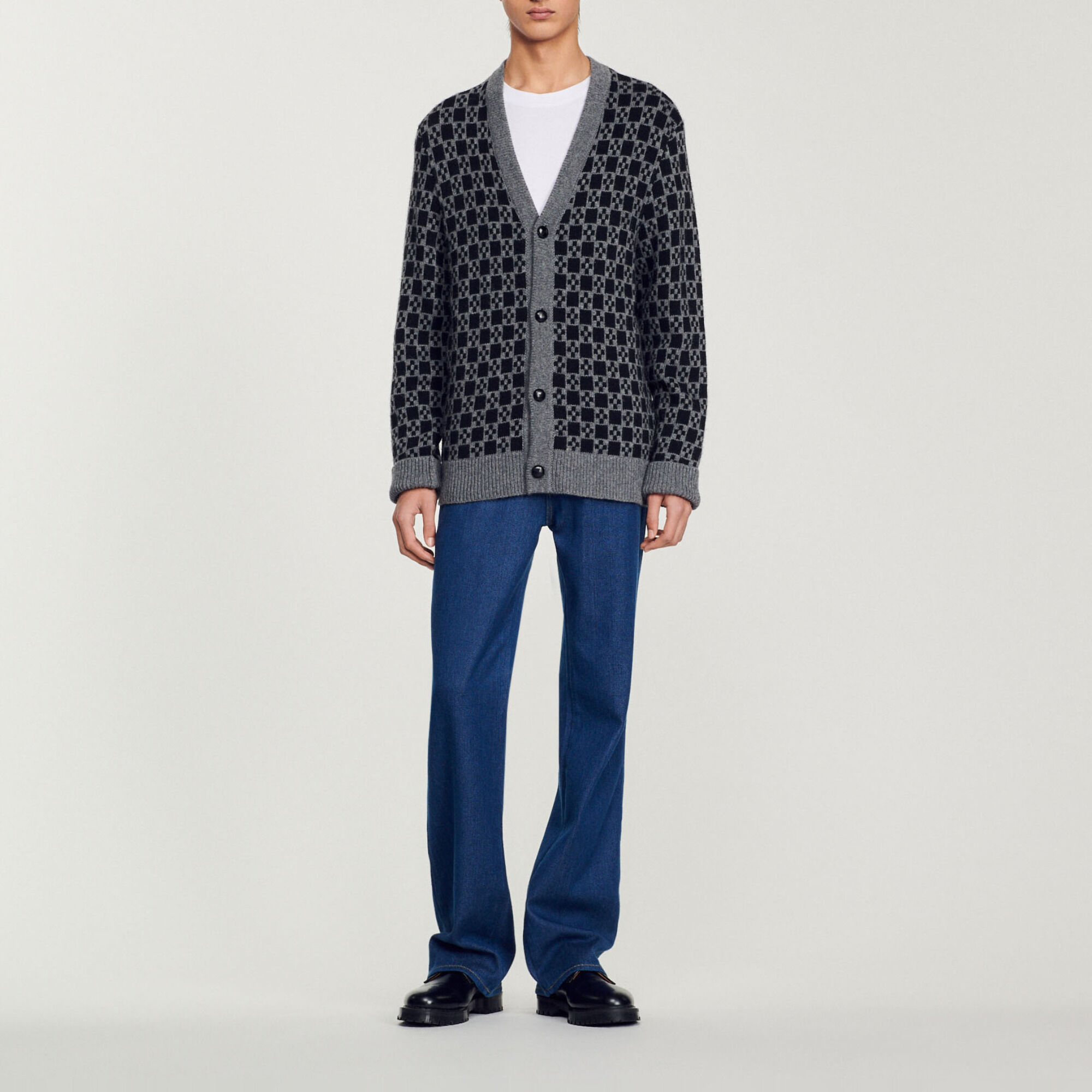 Square Cross cardigan