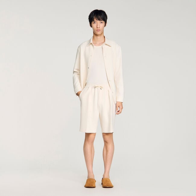 Jersey Bermuda shorts