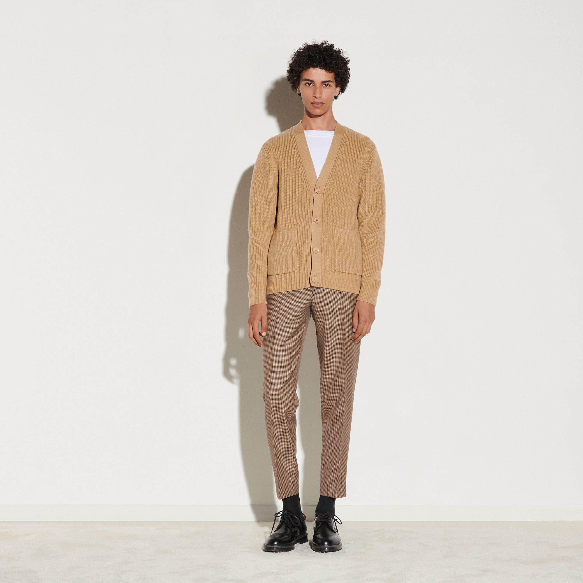 Wool cardigan