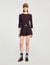 2-in-1 mixed wool jumper