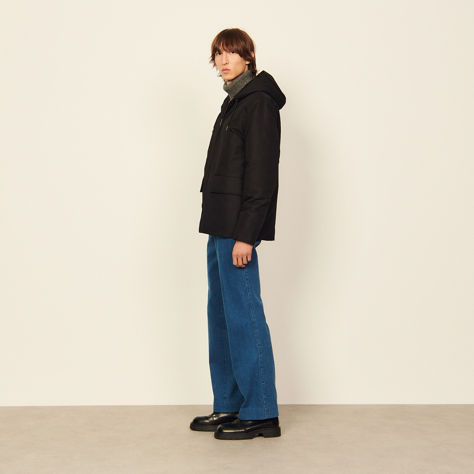 Parka in technical fabric