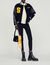 Wool and leather varsity jacket