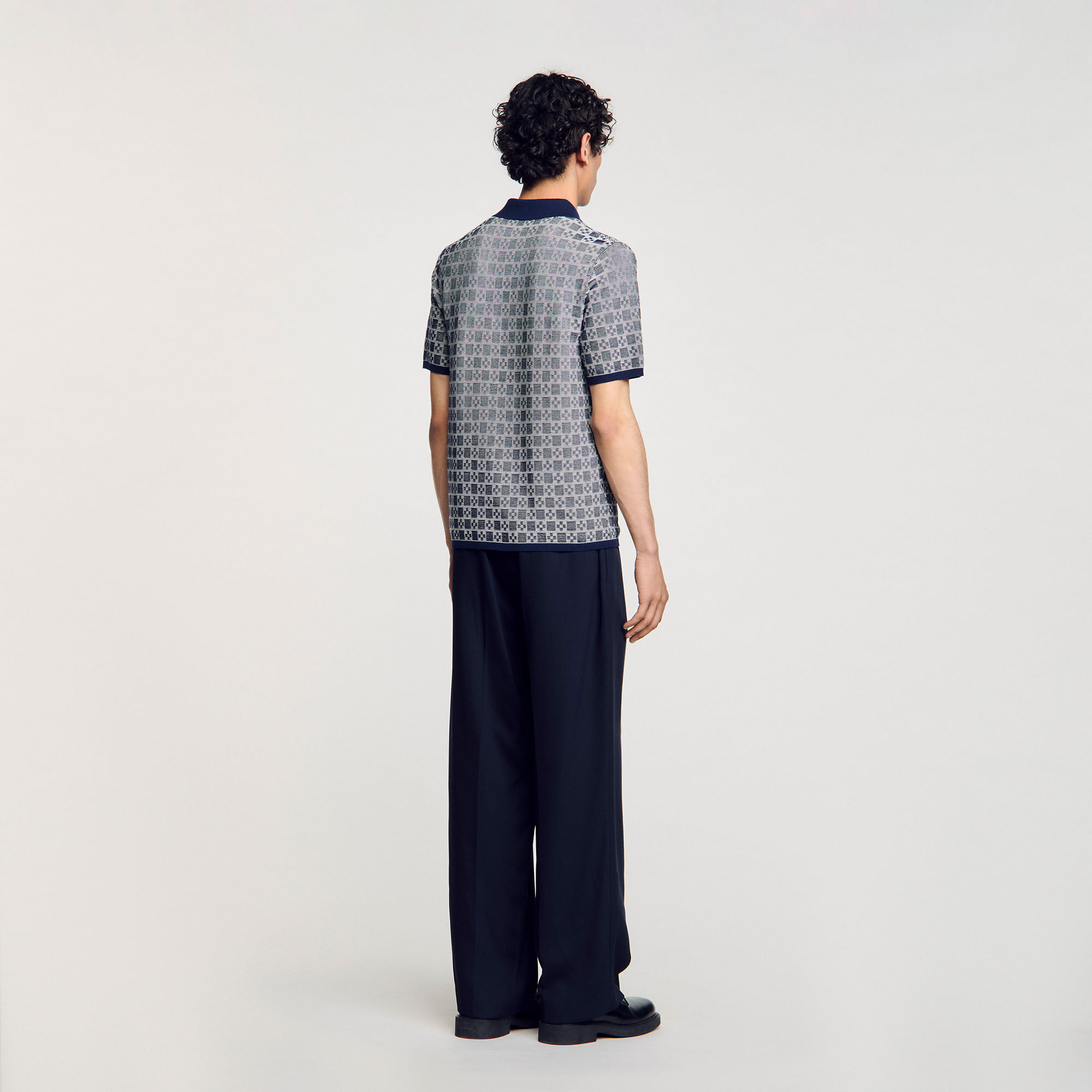 Square Cross polo shirt