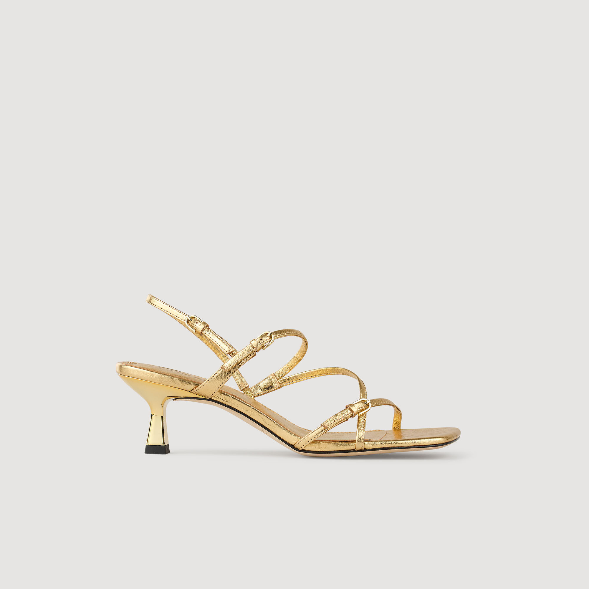 Sandals with straps