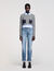 Cropped wool and cashmere jumper